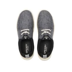Sperry - Men's Captain Moc Chambray Slip On Shoes (STS24085) 10 Sperry - Men's Captain Moc Chambray Slip On Shoes (STS24085) -Sperry Sales Store Sperry Men s Captain Moc Chambray Slip On Shoes STS24085 05