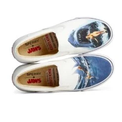 Sperry - Men's Sperry X JAWS Striper II Slip On Shoes (STS24461) -Sperry Sales Store Sperry Men s Sperry x JAWS Striper II Slip On Shoes STS24461 04