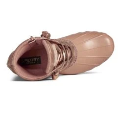 Sperry - Women's Saltwater Shimmer Metallic Leather Duck Boots (STS87983) -Sperry Sales Store Sperry Women s Saltwater Shimmer Boots STS87983 2