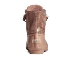 Sperry - Women's Saltwater Shimmer Metallic Leather Duck Boots (STS87983) -Sperry Sales Store Sperry Women s Saltwater Shimmer Boots STS87983 3